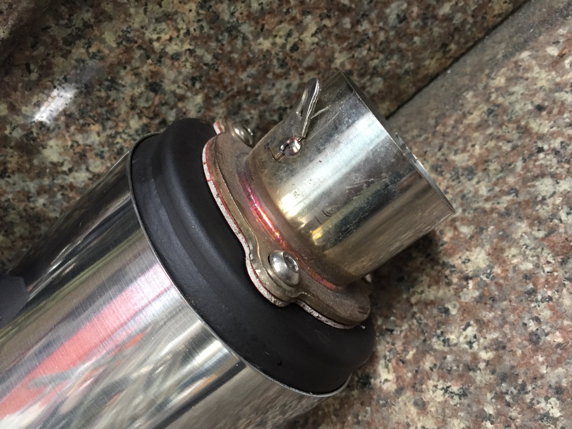 Lon CBR Full Inox Alapter Rời Họng 51mm