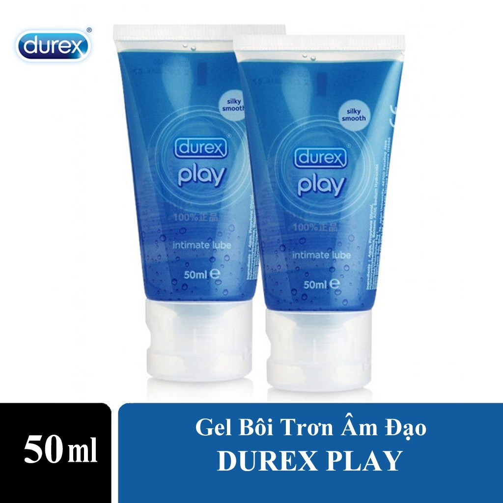 Combo 2 Gel Bôi Trơn Âm Đạo Durex Play 50ml Chiết Xuất 100 Từ Lô Hội Giúp