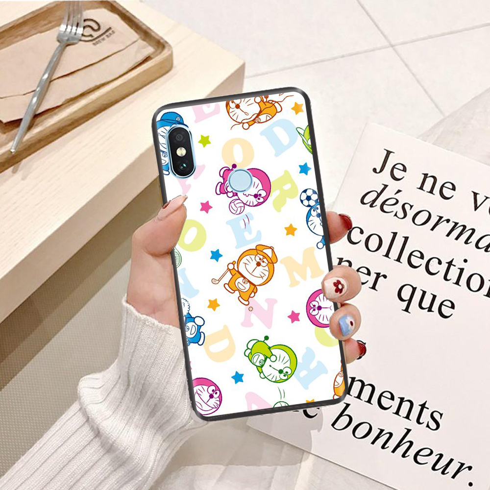 [HCM]Ốp lưng điện thoại Xiaomi Redmi 7A / Redmi Note 4 / Redmi Note 4X / Redmi Note 5 Pro / Redmi Note 5A / Redmi Note 5A Prime viền dẻo TPU BST Doremon Phiêu Lưu