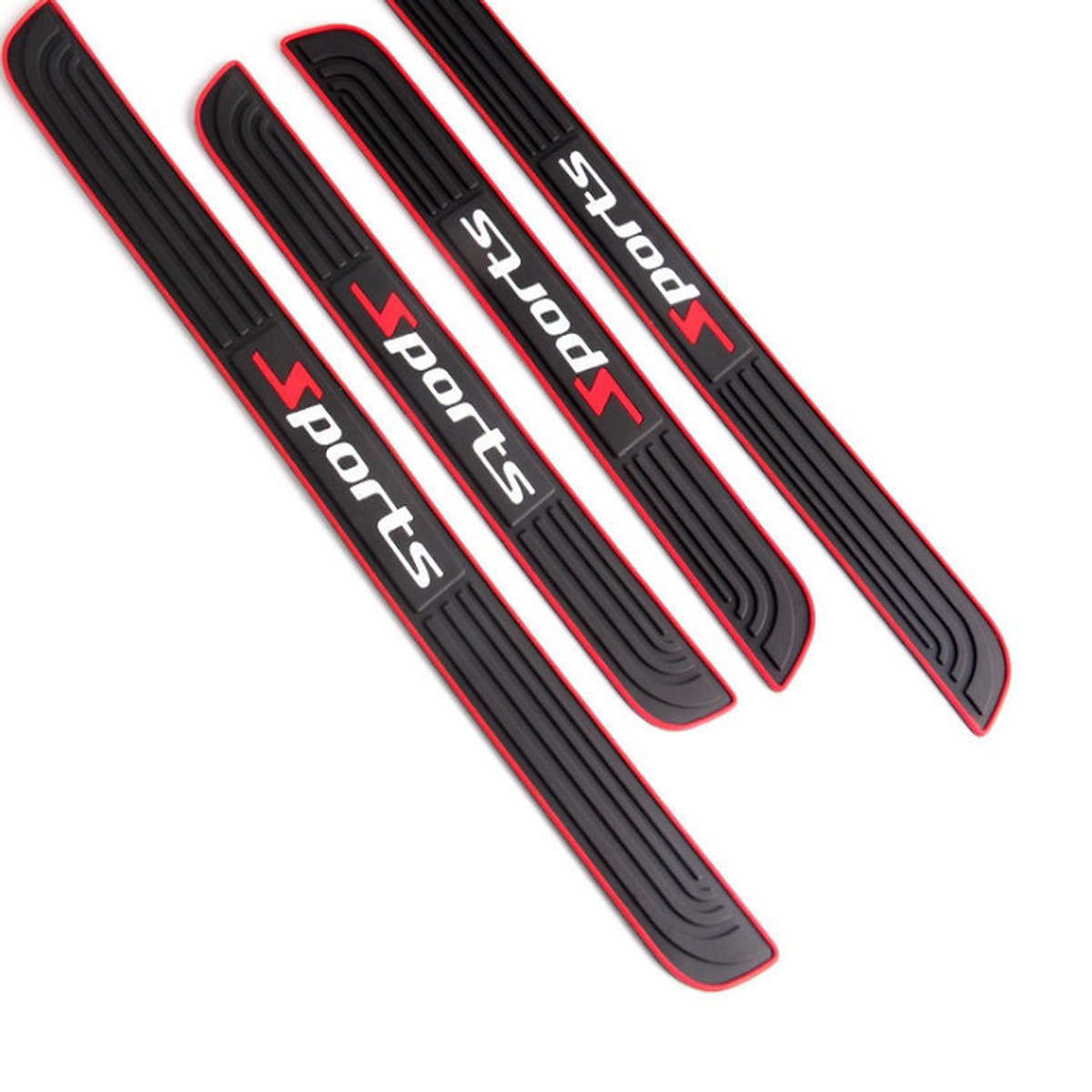 Bộ 4 Miếng Nẹp Bước Chân Chống Trơn Trượt, Trày Xước Xe Ô Tô, Xe Hơi Cao Cấp