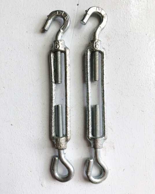 Bộ 2 tăng đơ cáp thép 2 đầu số 6
