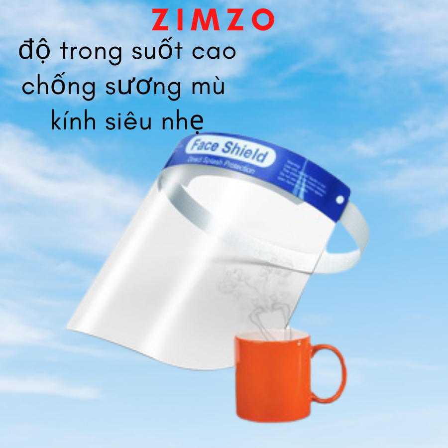 Kính chống giọt bắn chống dịch covid face sheild