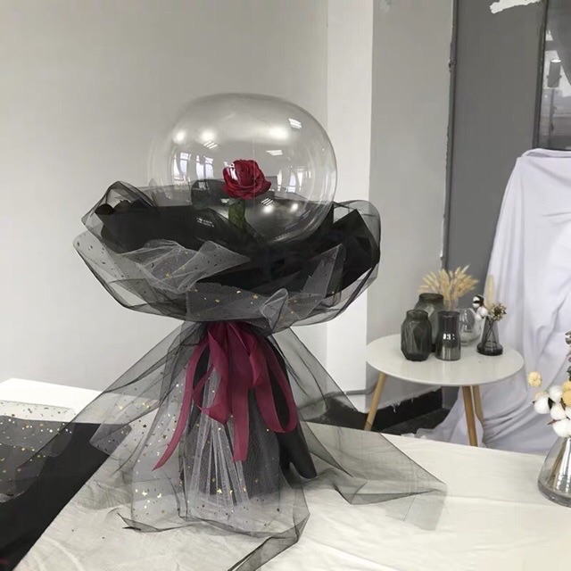 Bóng PE 45cm trong suốt