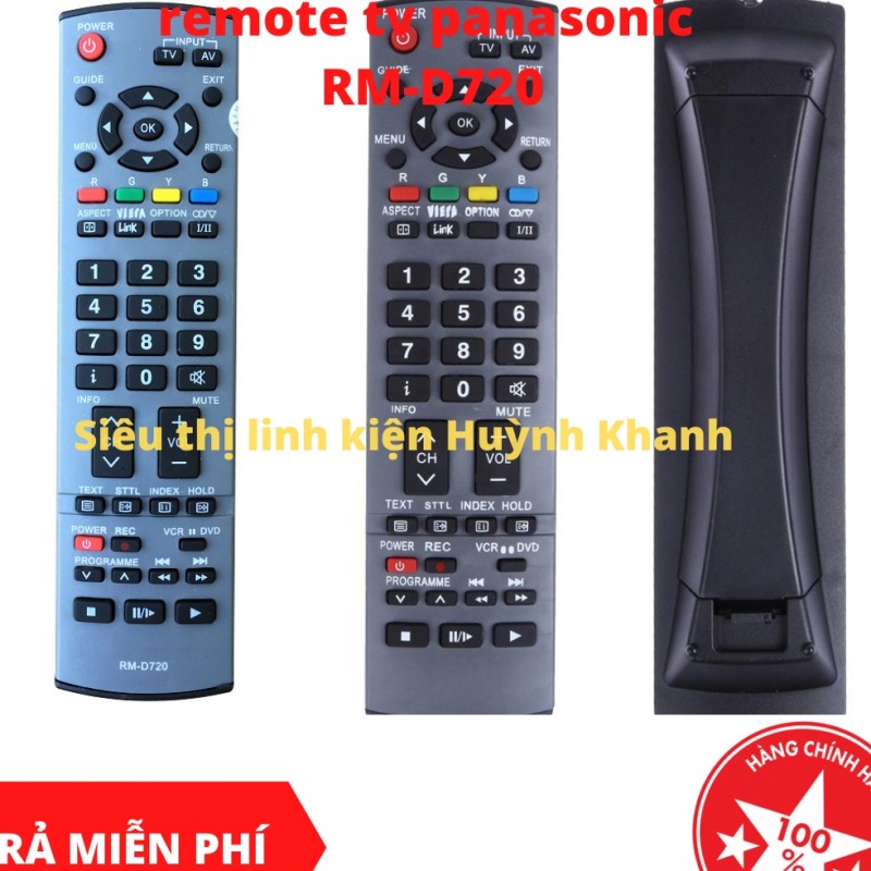 Bảng giá REMOTE TV PANASONIC RM-D720