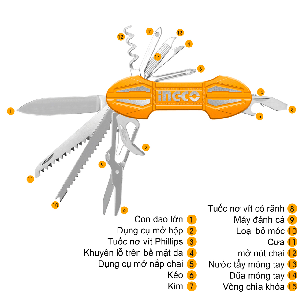 Dao cắt đa năng INGCO HMFK8158