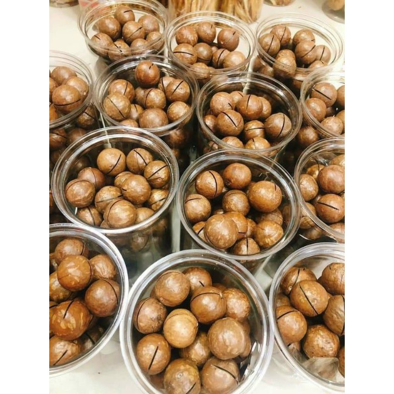 500GR Hạt Macca Sấy Nứt Vỏ Loại 1