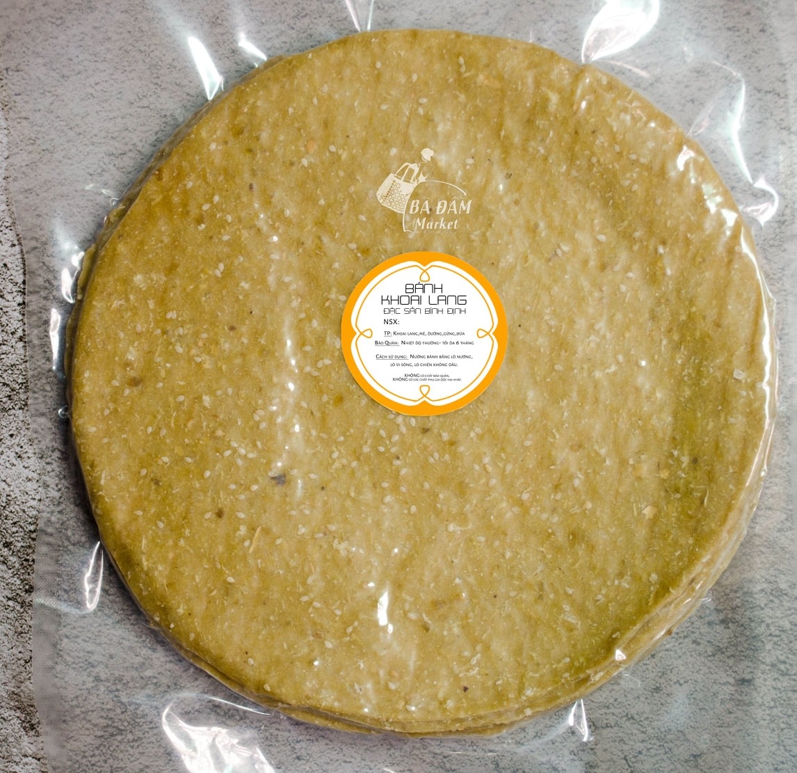 10 bánh khoai lang cốt dừa loại đặc biệt đặc sản tam quan bình định 800gr