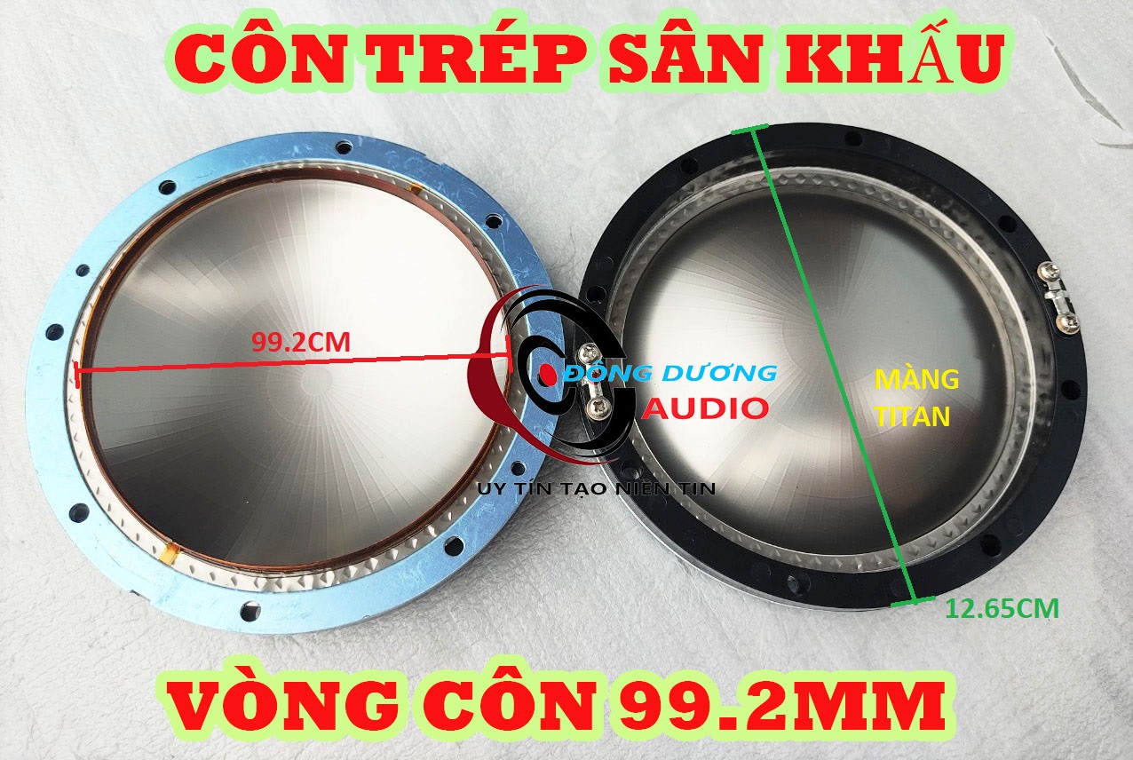 Côn loa treble ken 99.2mm tròn - giá 1 cái - coil treble kèn