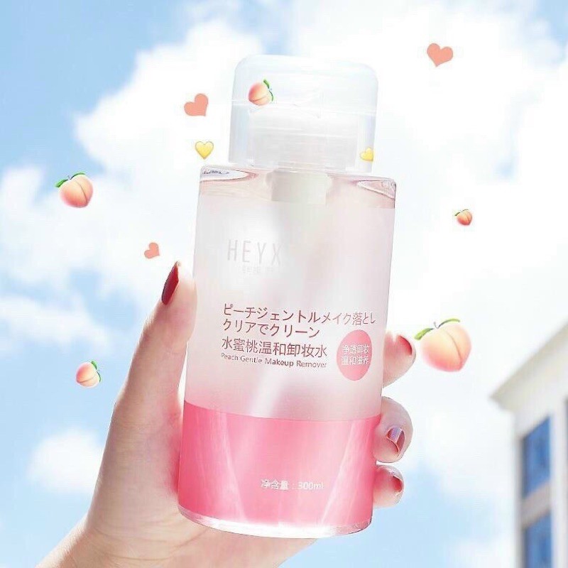 Nước Tẩy Trang Đào Heyxi 300ml Sạch Da