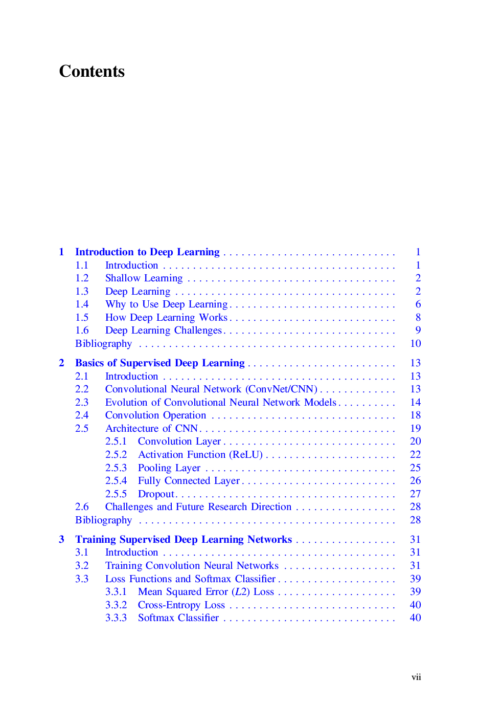 Advances in Deep Learning