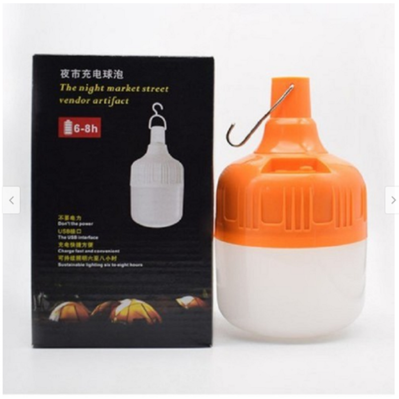 Bóng led bulb sạc tích điện kín nước siêu sáng - Bóng đèn LED sạc tích điện 6-8h đầu cắm USB - Bóng đèn led tích điện - bóng đèn tích điện, đèn sạc, bóng đèn sáng 3 chế độ 30W - 60W ( Chọn bóng công suất bạn muốn )