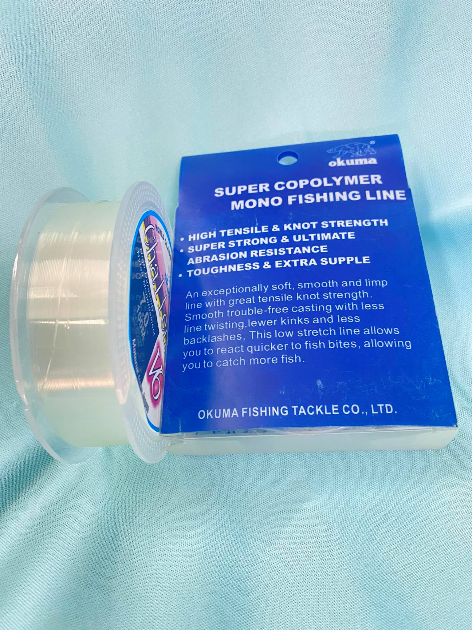 Cước Câu Okuma Challenger 100m Màu Trắng
