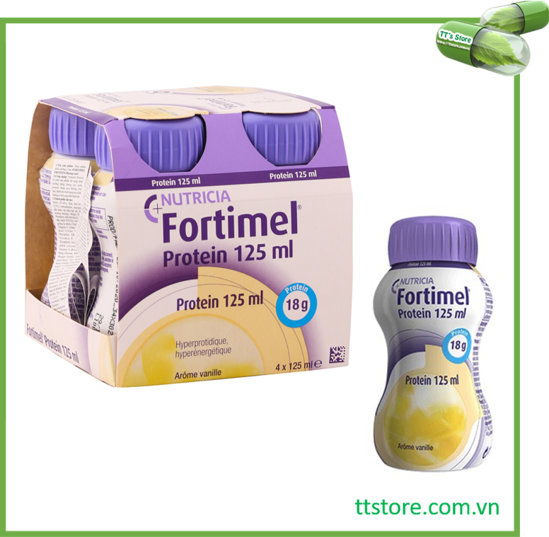 [HCM]Sữa dạng nước pha sẵn Fortimel (Lốc 4 chai 125ml) [Fotimel forticare]