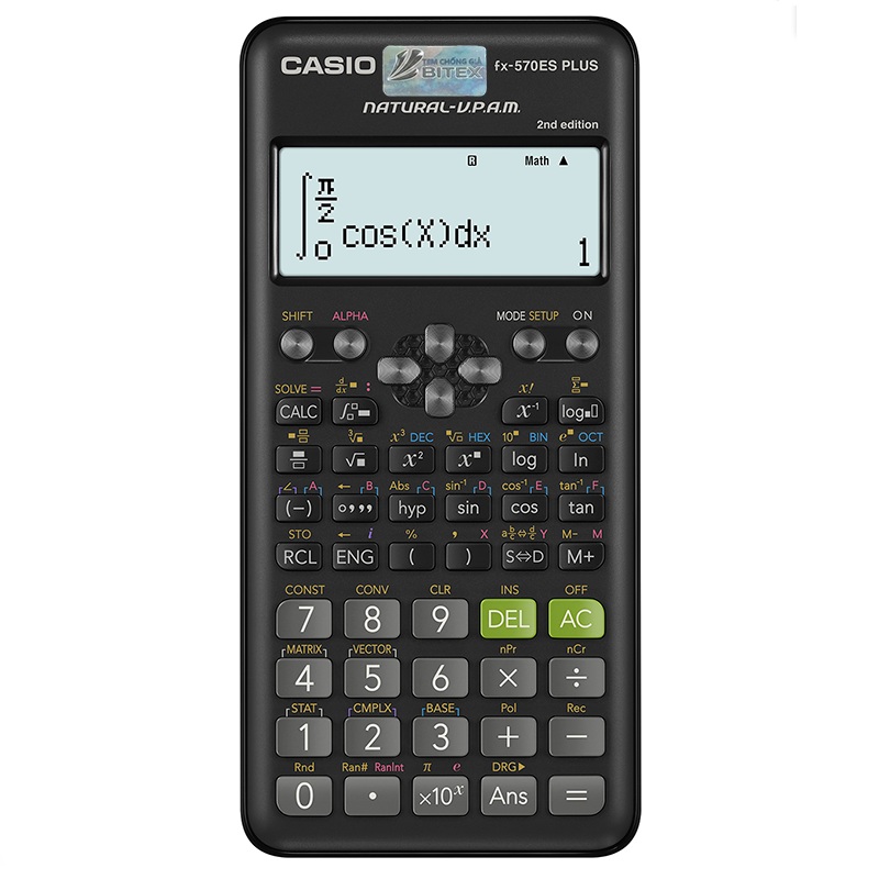 Casio Fx-570Es Plus Calculator New Genuine Bitex