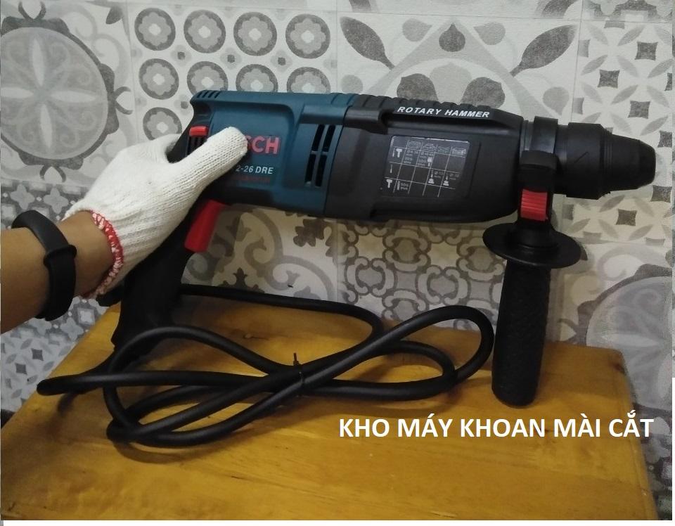 MÁY KHOAN ĐỤC BÊ TÔNG 3 CHỨC NĂNG BOS.226 DRE - MÁY KHOAN LỚN CHUYÊN KHOAN BÊ TÔNG - KHOAN  SẮT - KHOAN GỖ - KHOAN CHUYÊN DỤNG CHO THỢ - MÁY KHOAN SỬA CHỮA TRONG GIA ĐÌNH