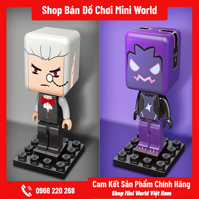 Mô hình Mini World Nhân Vật Bí Ẩn Series 1 [Trọn Bộ Gồm 8 Hộp]