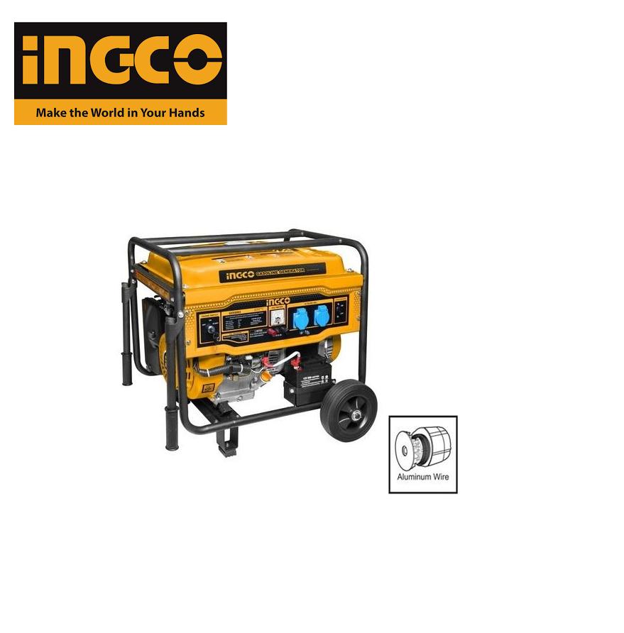 5.5KVA Máy phát điện động cơ xăng INGCO GE55003