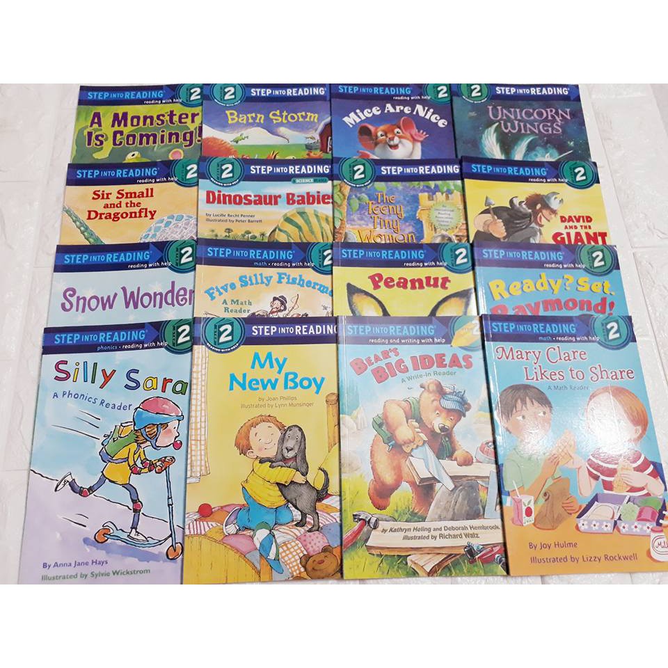 Bản nhập 35q - Step into reading 2 + File Mp3