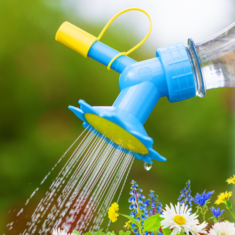 Plastic sprayer for watering plants