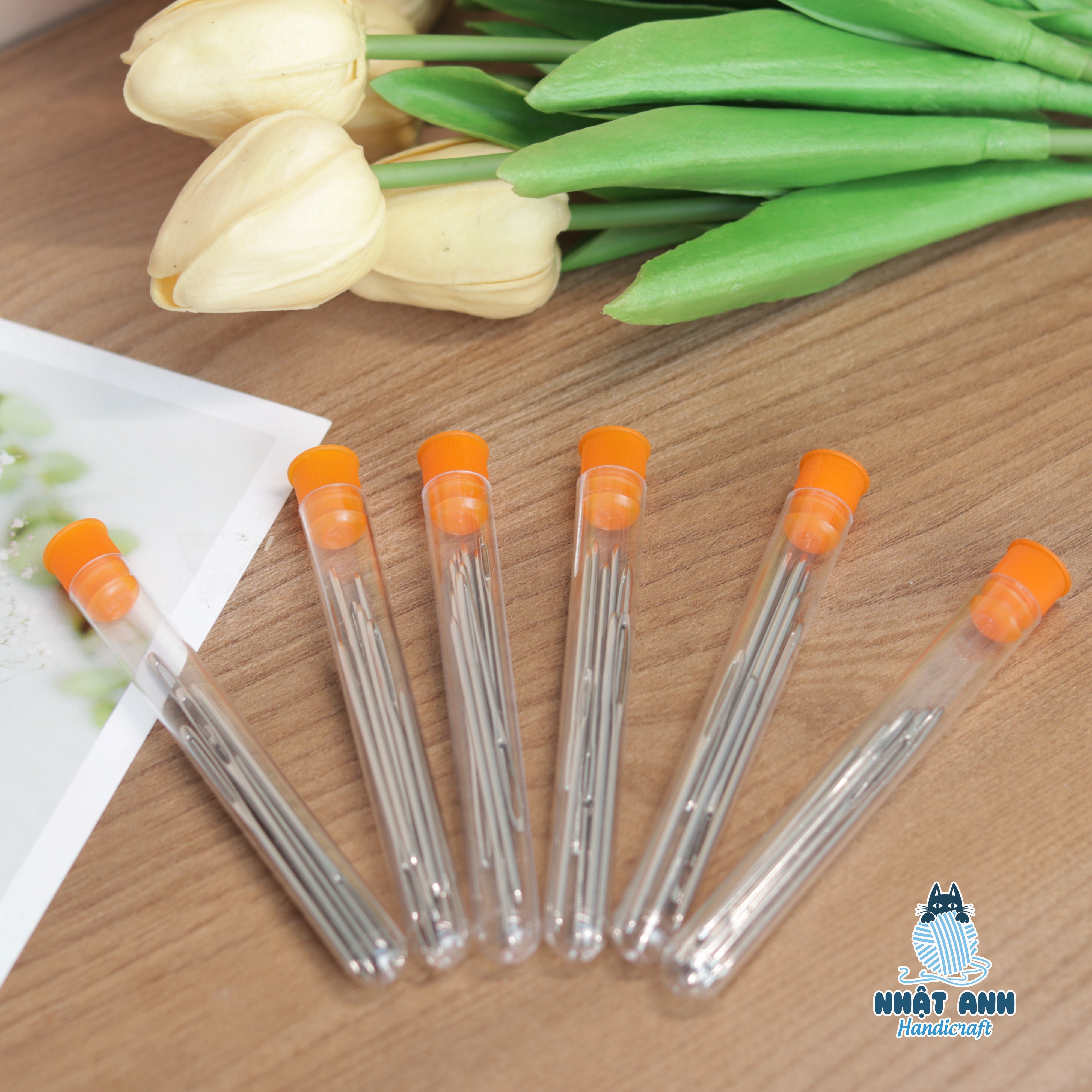 Hộp Kim khâu len (9 cái gồm 3 size)
