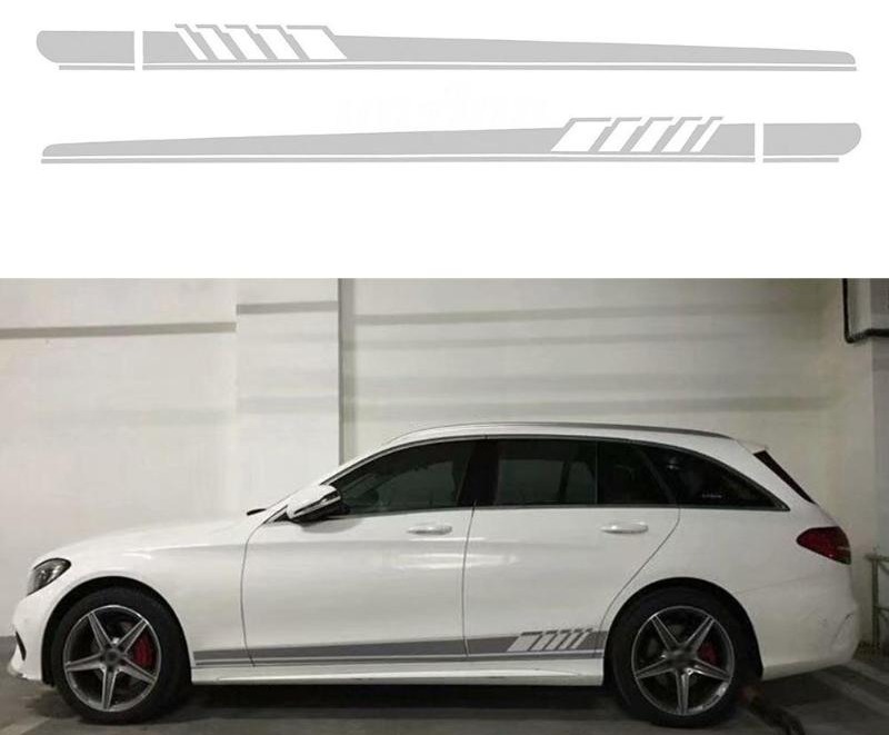 Tem Dán Trang Trí Sườn Xe Racing Stripe