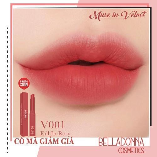 SON THỎI LÌ SIÊU MỊN EGLIPS ĐỦ MÀU