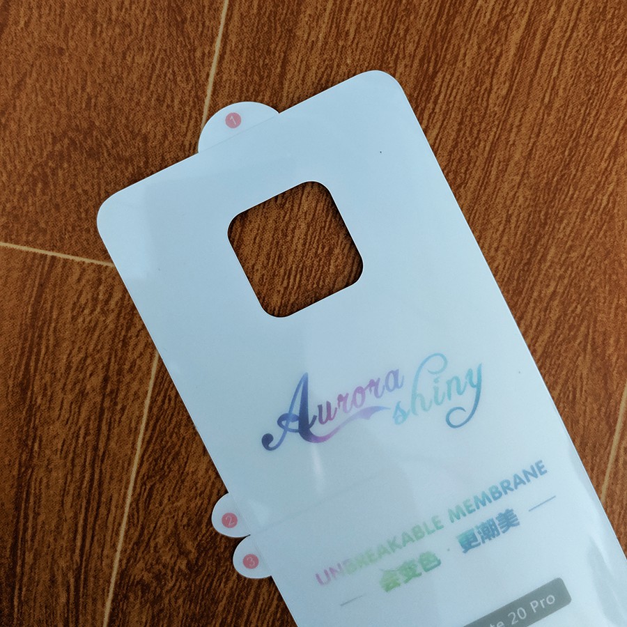 Combo dán chống xước PPF và ốp lưng dẻo Huawei Mate 20 Pro
