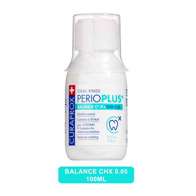 [VIÊM LỢI-VIÊM NƯỚU, NHA CHU] Nước súc miệng sát khuẩn Curaprox Perio Plus 200ml