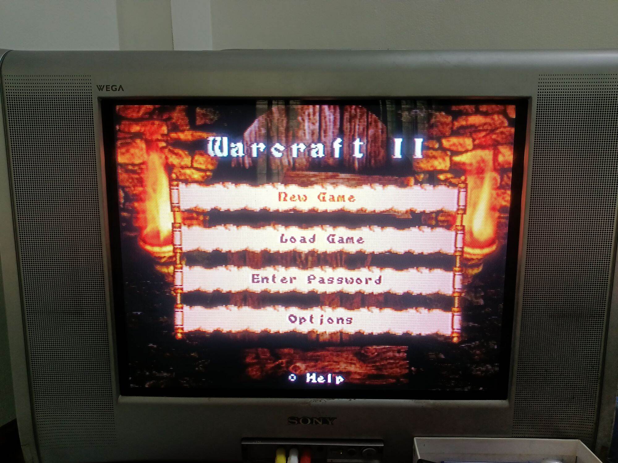 Game ps1 Warcraft 2