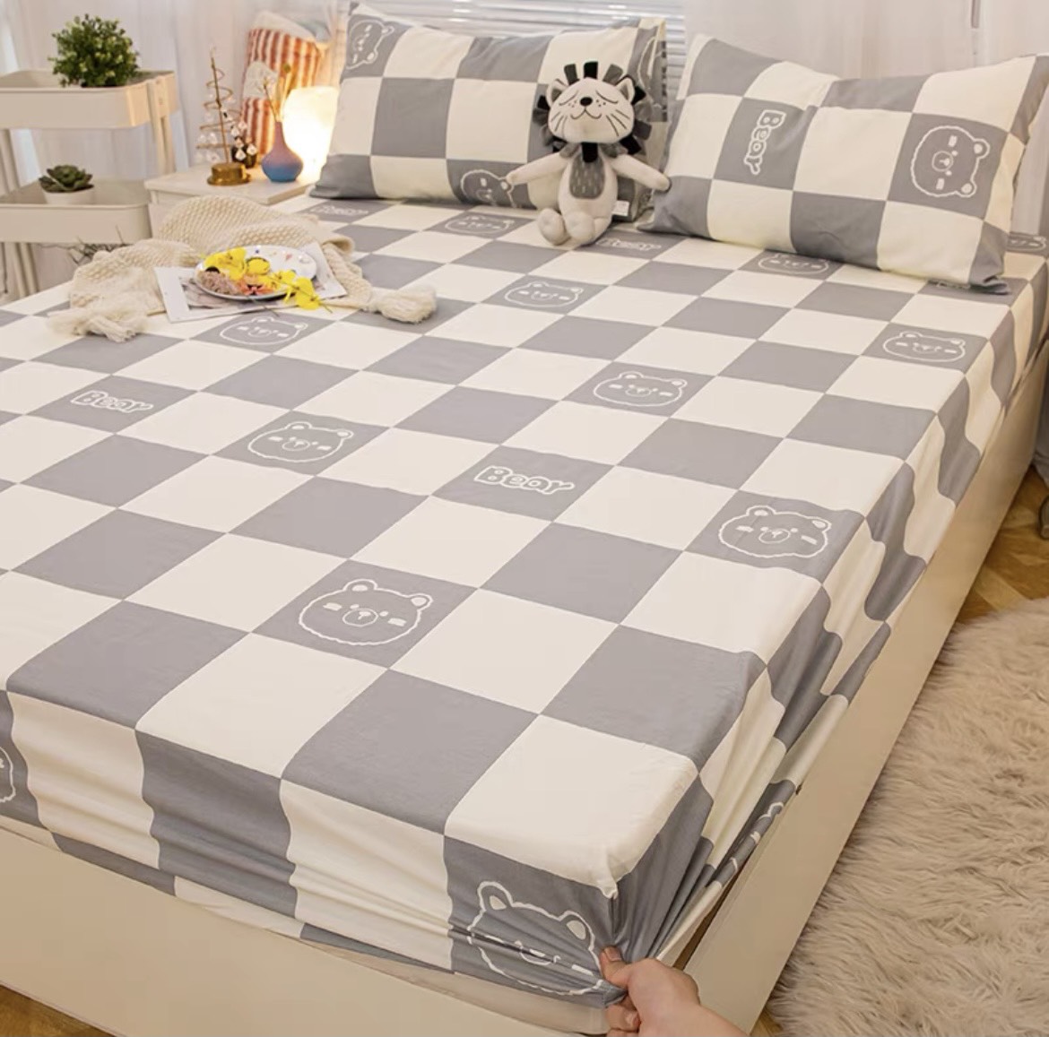 Bộ ga gối cotton cao cấp Mẫu 2021