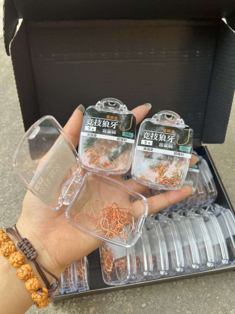 Lưỡi Câu Nanh Sói Hộp 50 Lưỡi