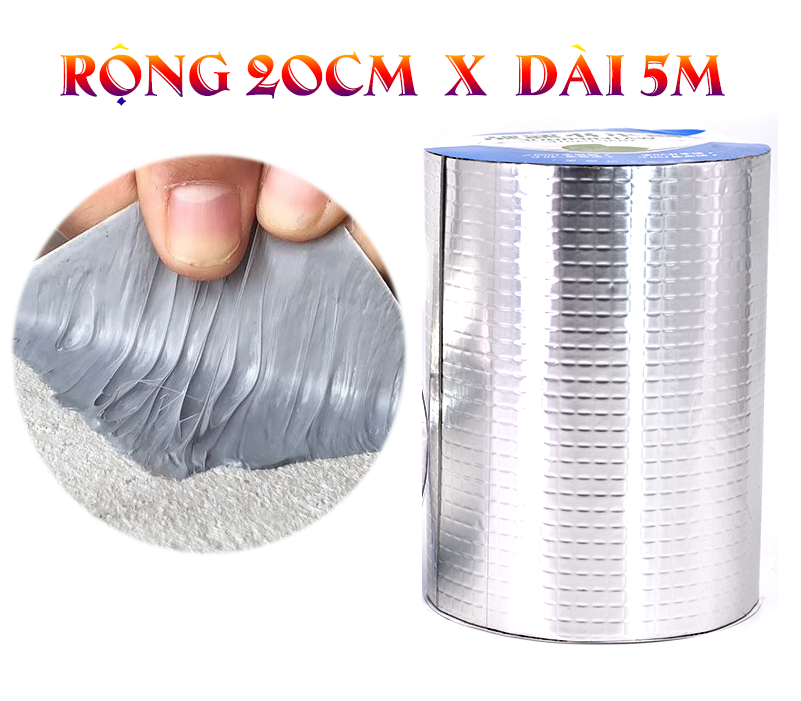 Băng Keo cường lực siêu dính, chống thấm nước Nhật Bản Đa Năng ,keo dán công trình chống thấm nước cho tường trần nhà, mái tôn, ống nước ,bể nước, xô chậu