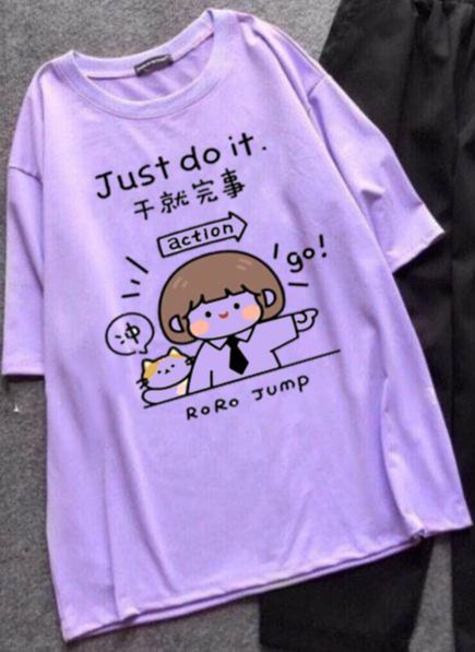 Set áo kèm quần just do it dễ thương