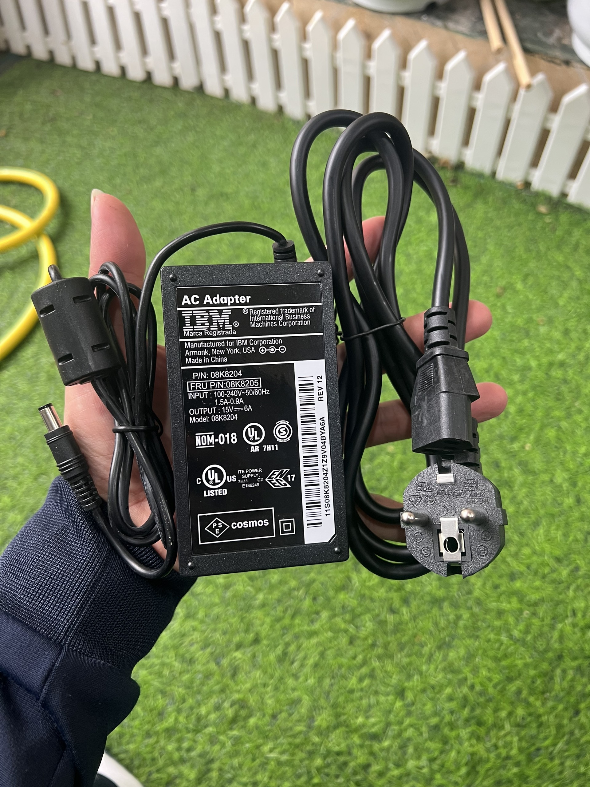 Adapter nguồn sạc loa kéo 15v 6a loại xịn