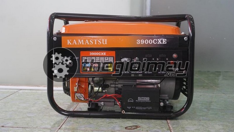 Máy phát điện gia đình chạy xăng 5KW giá rẻ Kamastsu 6900CX