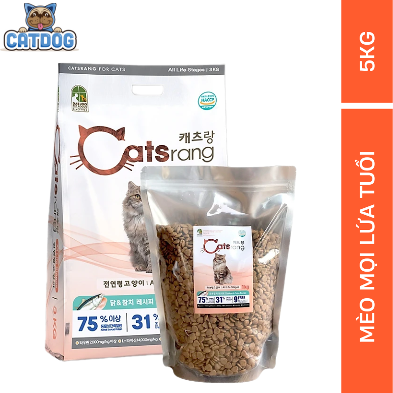 Catsrang dry cat food 5kg