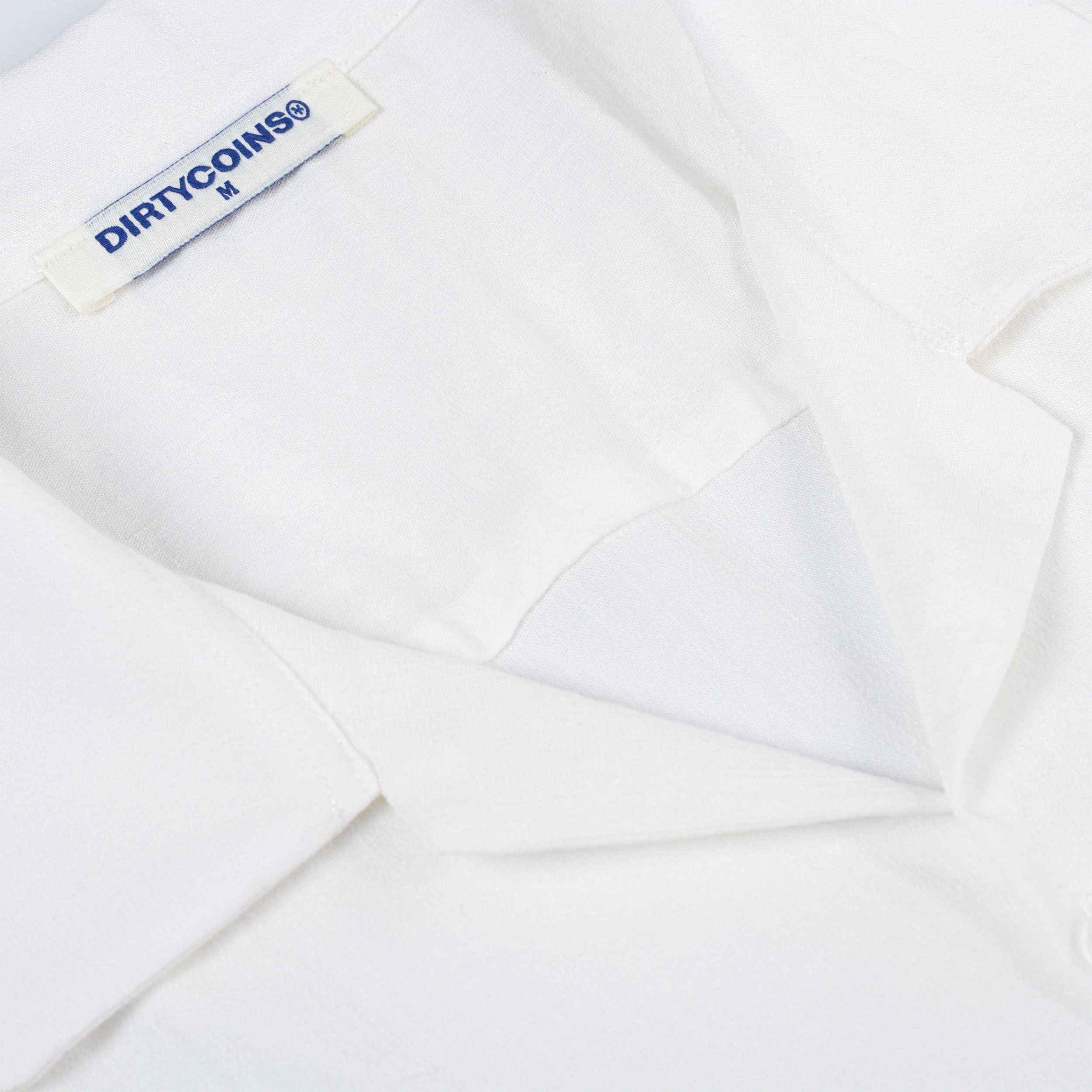 Áo Sơ Mi Linen Cuban Shirt - White