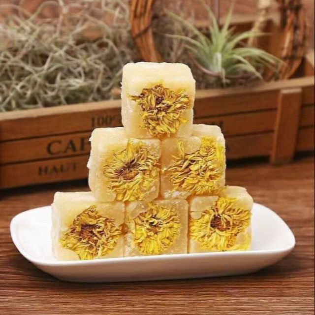 Trà hoa cúc bọc đường phèn mật ong