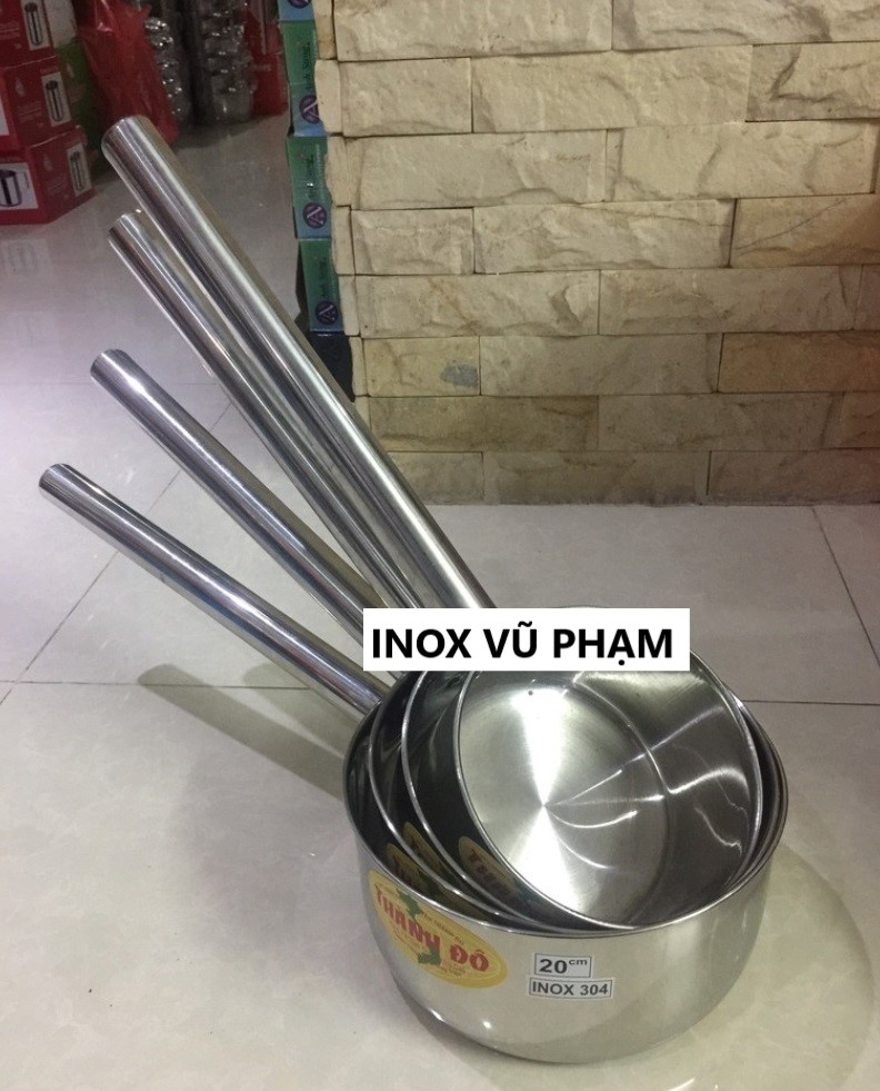 GÁO MÚC NƯỚC LÈO INOX 304 THÀNH ĐÔ (Ảnh thật shop tự chụp)