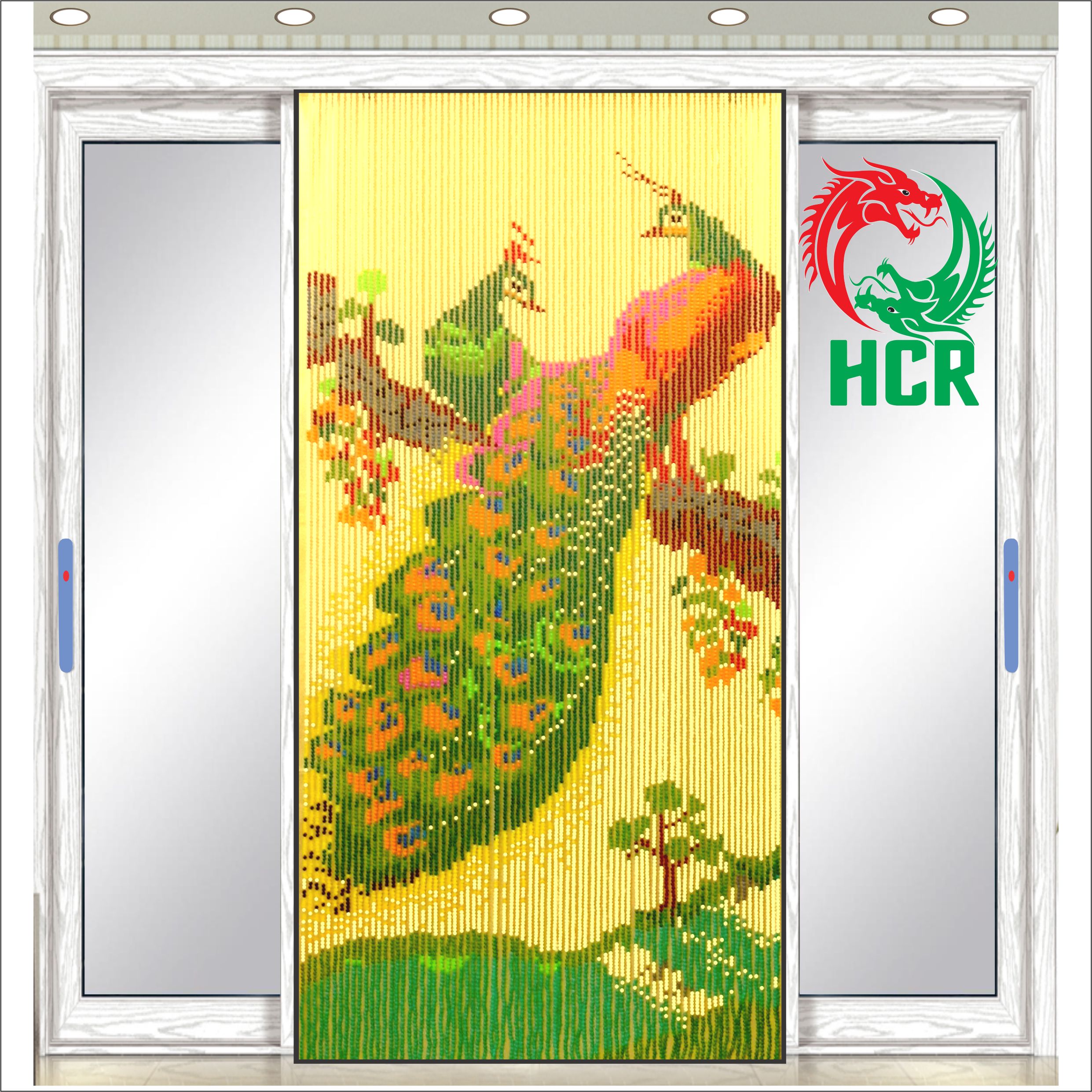 Màn hạt nhựa - Công ty Hai Con Rồng - Code 828 Công Lớn