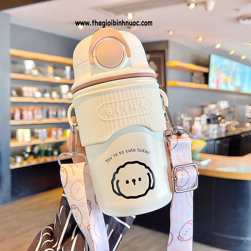 Bình Giữ Nhiệt Nút Bật 500ML B496