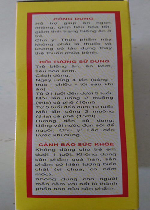 Dưỡng Khang Bửu cho bé gầy biếng ăn nhẹ cân - chai 200ml