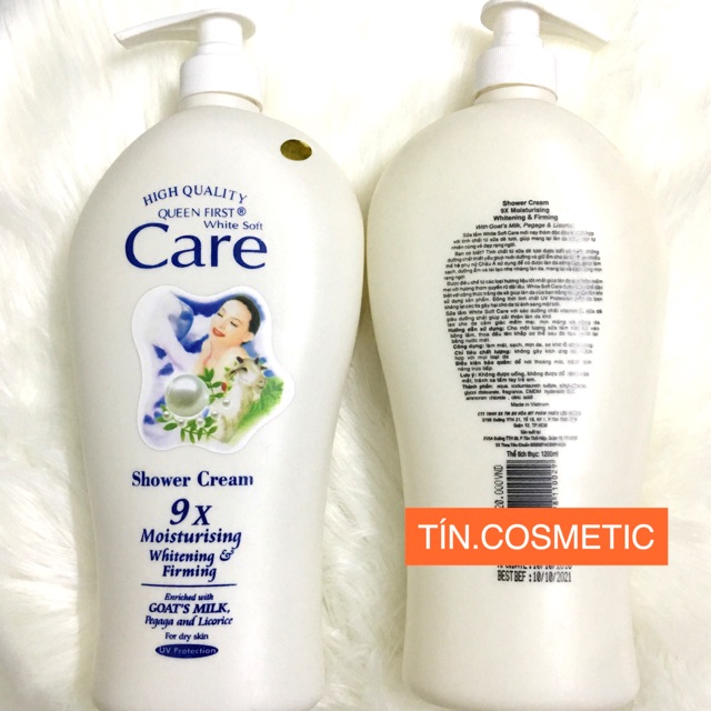 Sữa tắm dê White Care 9x chai 1200ml