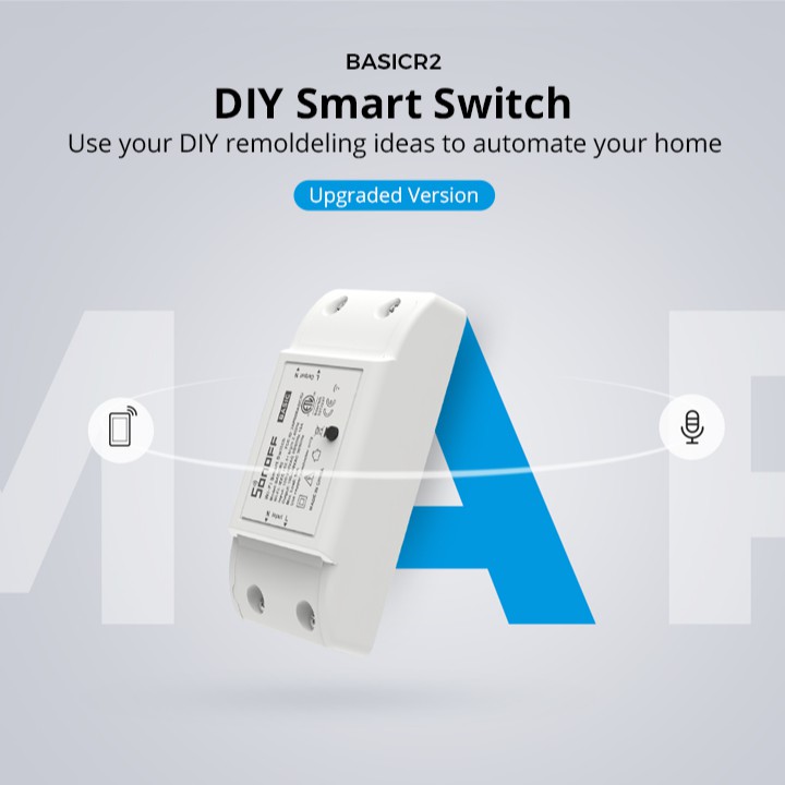 [Sonoff] Công Tắc Điều Khiển Từ Xa Thông Minh Sonoff BASIC R2