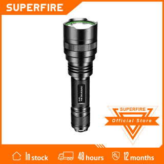 SUPERFIRE C8-T6 Đèn Pin Mạnh Đèn Led Đa Năng USB Tầm Xa Siêu Sáng Có Thể thumbnail