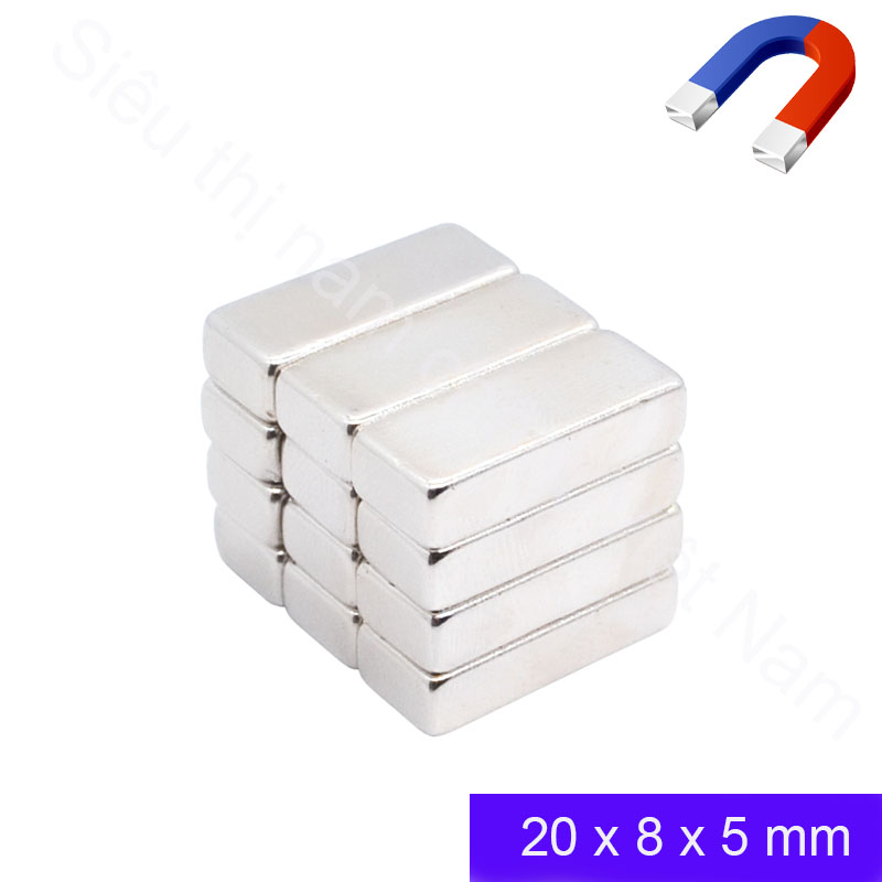 20x8x5mm rectangle magnetic super handy permanent magnet