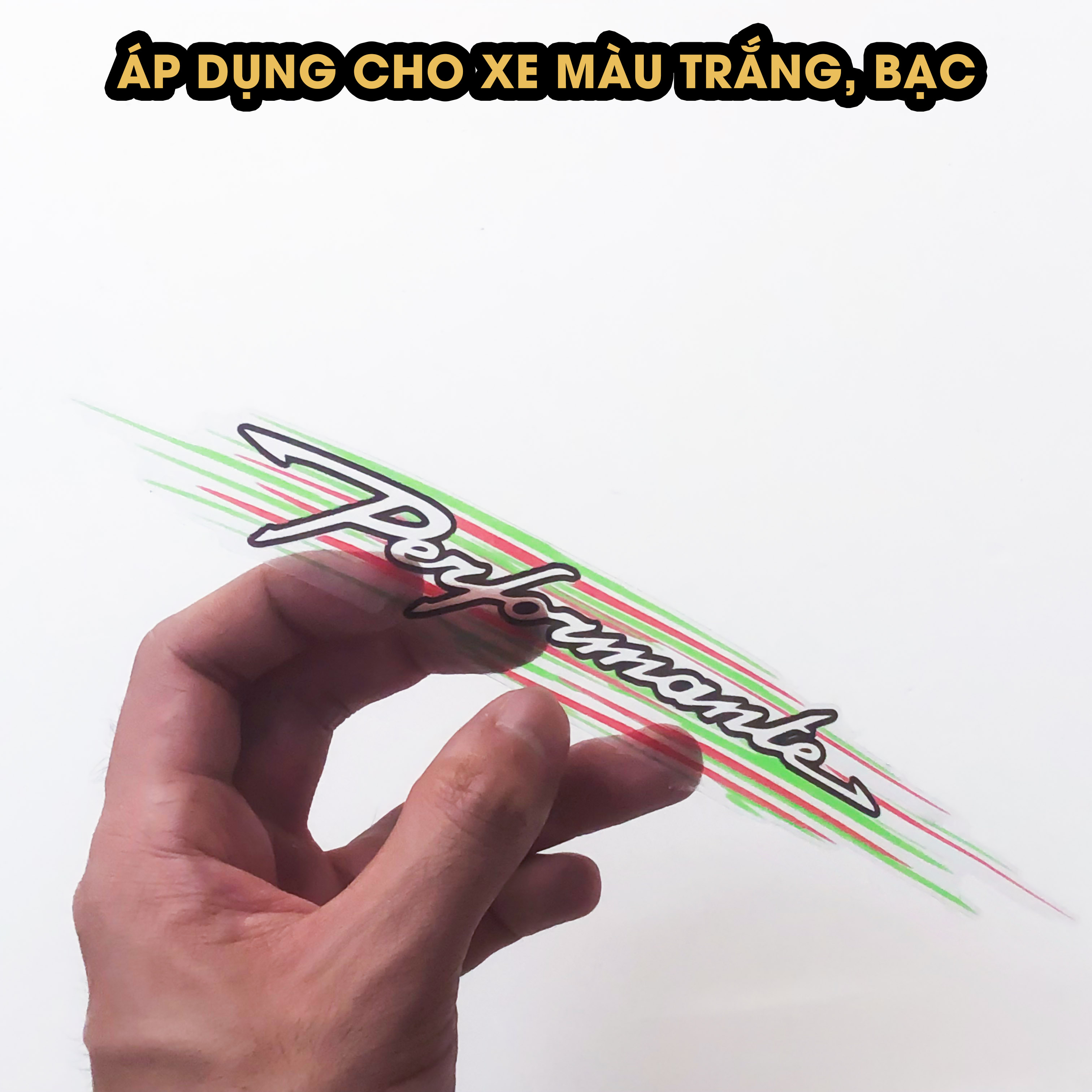 Tem Xe Dán Đa Vị Trí Xe Máy, Xe Điện | DVT PERFORMANCE 01 | Tem Sticker Chống Nước, Bền Màu - Azdecal
