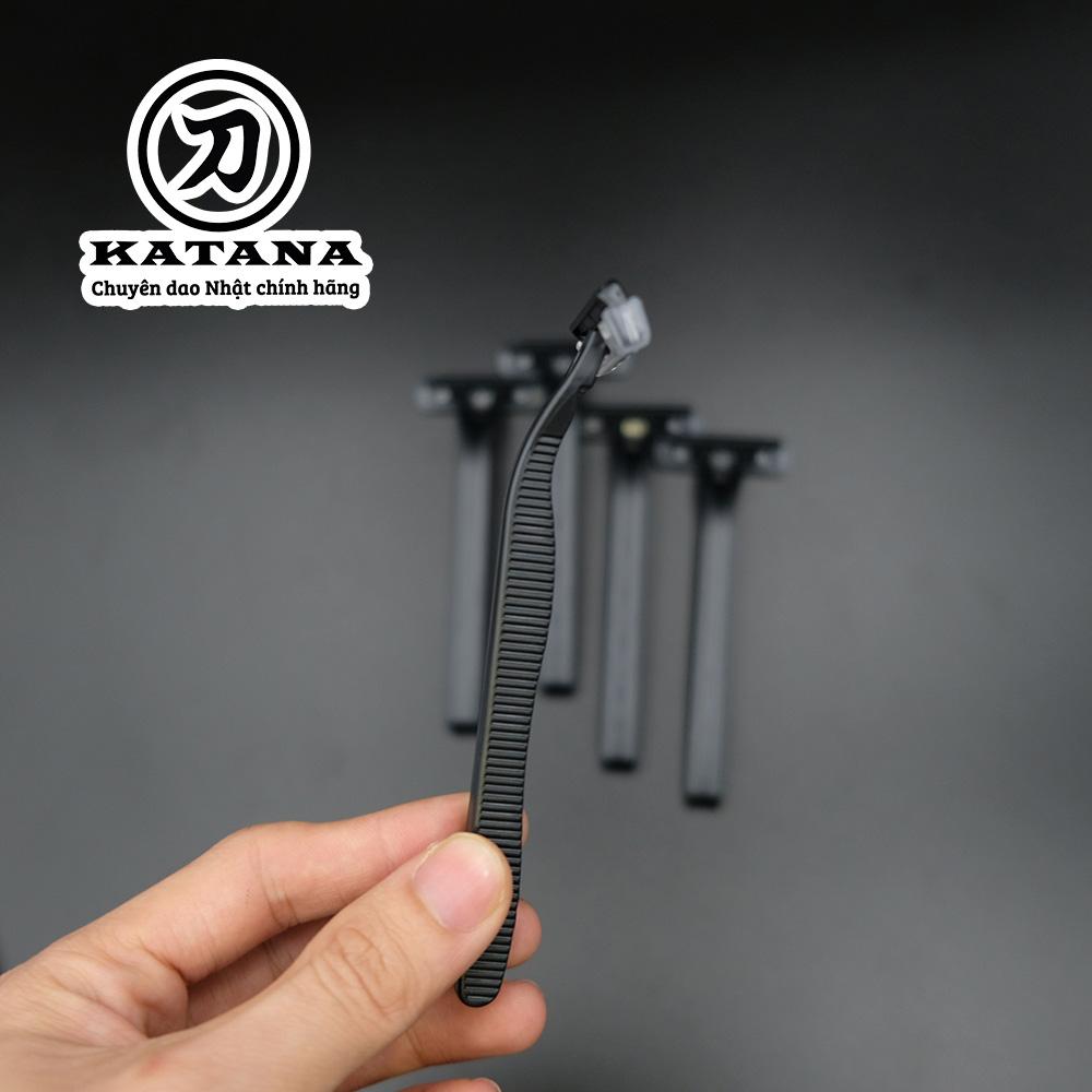 Dao cạo râu cao cấp Nhật LUF-5P bộ 5 chiếc (màu đen)