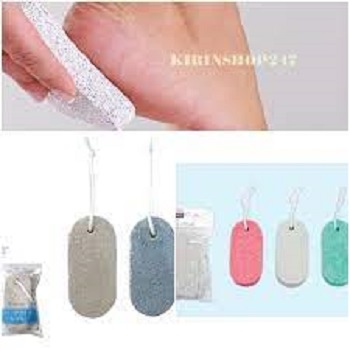 Đá chà gót chân hình ovan Hàng Nhật Chính Hãng