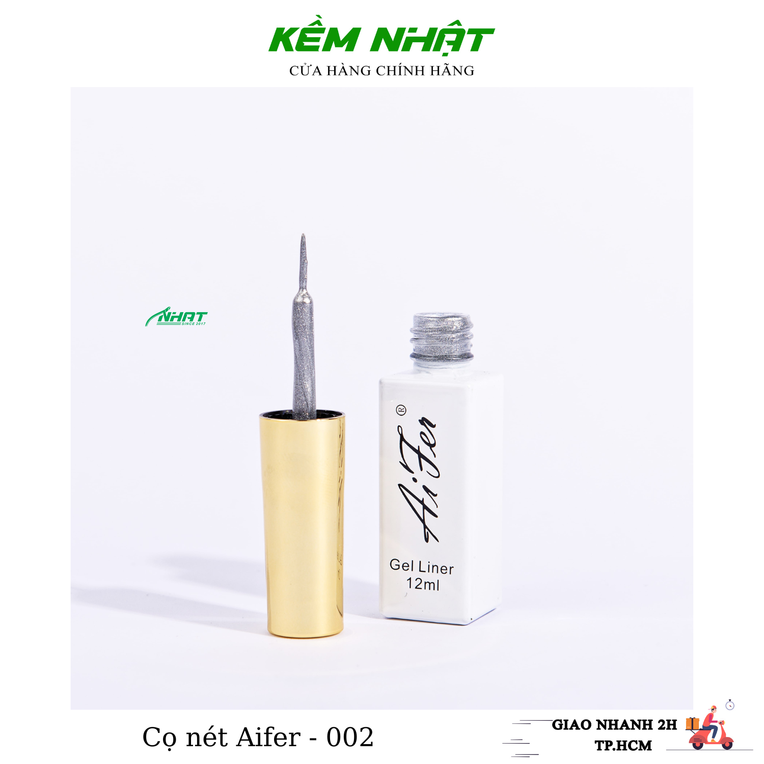 Cọ Nét Aifer Chính Hãng - Cọ Nét Gel Vẽ Móng